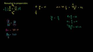Encontrar una incógnita en una proporción [upl. by Frodi180]