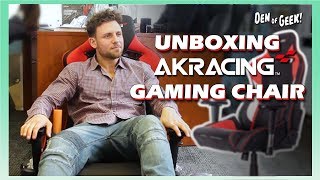 AKRacing Gaming Chair  Unboxing [upl. by Anissa]