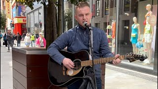 Irish Singer Busking Luke Kelly’s “Raglan Road” in Dublin  Dan McCabe [upl. by Nessah]