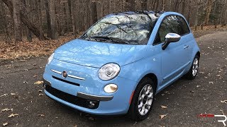 2017 Fiat 500 Lounge – Redline Review [upl. by Austina]