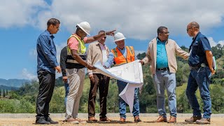 Edesur inicia construcción de subestación en Rancho Arriba [upl. by Hareemas]