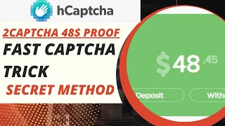 2Captcha Secret Method with 48 Proof  Chrome Extension Fast Captcha  2captcha fast earning tricks [upl. by Aneeuqahs]