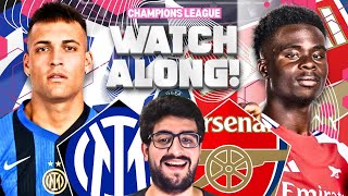 ARSENAL VS INTER MILAN LIVE STREAM WATCHALONG CHAMPIONS LEAGUE LIVE STREAM WATCHALONG [upl. by Aja166]