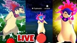 Hisuian Typhlosion Raid Day 😉 🔴 LIVE [upl. by Bovill]