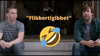 Top 6 Time The Word quotFlibbertigibbetquot Was Said In movies and tv shows WITH HD CLIPS [upl. by Lamiv]