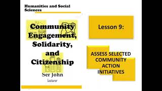 CESC Lesson 9 Community Action Initiative amp Approaches of Community Development [upl. by Halimak109]