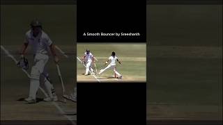 Sreesanth Bouncer 😍 sreeshanth fastbowler fastbowling cricketlover cricketshorts [upl. by Wunder]