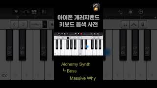 Massive Why  iPhone Garageband keyboard tone [upl. by Anyrb]