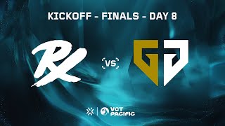 PRX vs GEN ㅡ VCT Pacific ㅡ Kickoff ㅡ Finals [upl. by Fredella]