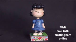 Peanuts Lucy Figurine Little Miss Fussbudget Jim Shore 4044680 [upl. by Namzaj237]