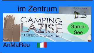 🇮🇹 Camping Lazise Communale Gardasee Italien [upl. by Aihsatal]