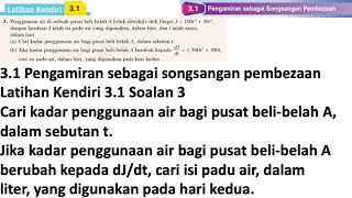 Latihan Kendiri 31 Soalan 3  31 Pengamiran sebagai songsangan pembezaan  Bab 3 Pengamiran [upl. by Farny]