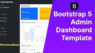 bootstrap admin dashboard tutorial [upl. by Enelrad]