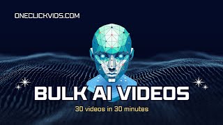 Bulk AI Video Generator  Scheduler 🤖🎥📆 30 Videos In 30 Minutes [upl. by Felicio]