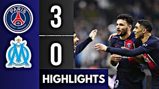 Paris saint Germain VS Marseille  Highlights  Ligue 1  28 October 2024 [upl. by Ritchie]