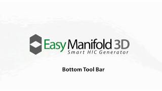 Comatrol  EasyManifold 3D bottom tool bar [upl. by Yhtac]