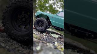 Axial scx24 Chevrolet c10 124 micro rc crawler rc rccrawler axial scx24 chevy truck forest [upl. by Gilba]