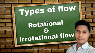 HINDI ROTATIONAL AND IRROTATIONAL FLOW [upl. by Richmal]