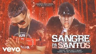 DEnyel  Sangre Pa Mis Santos Lyric Video ft Kendo Kaponi [upl. by Idyh864]