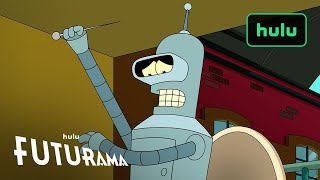 Futurama  New Season Sneak Peek Episode 10 Bender Learns Hes an Artificial Intelligence  Hulu [upl. by Enoval]