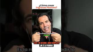 ¿Cómo GENERAR INGRESOS PASIVOS Felipe Viel en vivo con Sergio Tricio [upl. by Fugazy121]