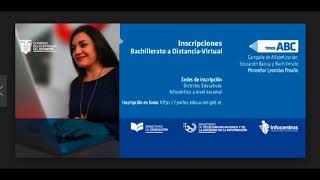 Inicia inscripciones para bachillerato a distancia virtual [upl. by Inele366]