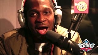 PUSHA T dropping bars on quotThe Hot Boxquot [upl. by Nyhagen]