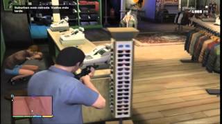 GTA V  Como asaltar cualquier tienda [upl. by Chapell]