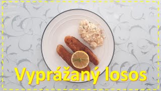 Vyprážaný losos  recept na lososa v trojobale [upl. by Acey]