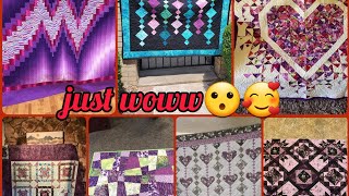 stunning quilt designs traditional quilts  quilt images  ralli designs  رلی ڈیزائنس anhamkhan [upl. by Aidroc]