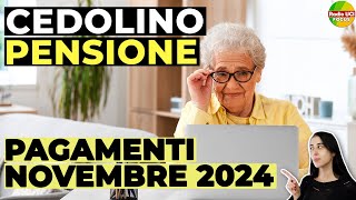 CEDOLINO PENSIONE INPS NOVEMBRE 2024 Pagamenti Conguagli 730 e Trattenute Fiscali [upl. by Nwaf]