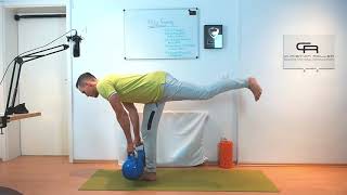 Kettlebell Workout  Ganzkörpertraining mit der Kettlebell  Kraft und Ausdauer [upl. by Inahc458]