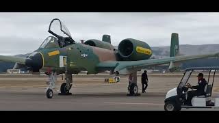 A10 engine running 3  2024 Central Coast Airfest [upl. by Adnertal]