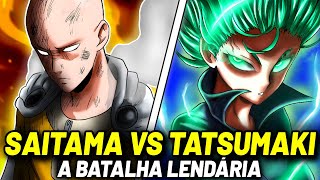 SAITAMA VS TATSUMAKI A BATALHA LENDÁRIA DO SAITAMA  BATALHA COMPLETA  ONE PUNCH MAN [upl. by Hoxsie]