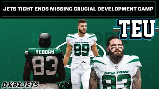 Jets Tight Ends Skip Tight End University In Crucial Season  Jets Offseason 2024 [upl. by Kirtap]