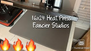 16x24 Heat Press from Fancier Studios [upl. by Sprague]