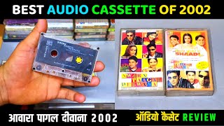 Music Hits of 2002  AWARA PAAGAL DEEWANA Movie Audio Cassette Review  Music Anu Malik [upl. by Okir871]