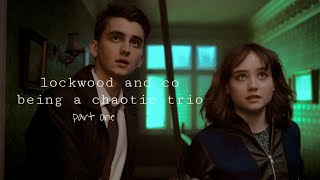 lockwood and co being chaotic trio the whole episode one SaveLockwoodandCo [upl. by Eissert641]