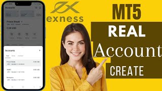 How To Create MT5 Real Account On Exness  Open MT5 Real Account On Exness [upl. by Radburn]