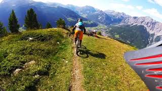 BORMIO BIKE PARK  Discesa PANORAMICA MOZZAFIATO [upl. by Garrot]