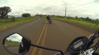 CG FAN 150 2014  FINAL DAS CURVAS  CHEGANDO EM LONDRINA [upl. by Brandy]