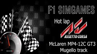 Assetto Corsa McLaren MP412C GT3  Mugello [upl. by Won]