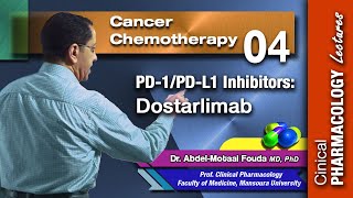 Cancer chemotherapy Ar Lec 04  PD1PDL1 immune checkpoint inhibitors Dostarlimab [upl. by Frieda]