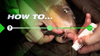 How To Safely Handle Big Carp Fish Care [upl. by Roddy]