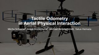 Tactile Odometry in Aerial Physical Interaction [upl. by Blinni499]