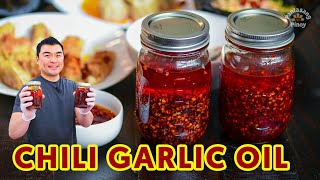 Chili Oil 2 Ways  Chili Garlic Oil [upl. by Eirtemed]