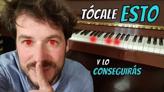 Cómo Tocar el Piano sin Saber Solfeo y Conquistar a un Chico Mujer Niño o Incluso 1 Perro Tutorial [upl. by Drahcir]