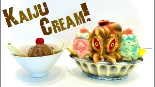 quotKaiju Creamquot Ice Cream and Octeel Sofubi Figure Review [upl. by Maharg]