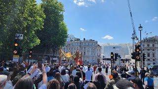 Corpus Christi Procession across central London 2024 [upl. by Groot]