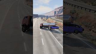 Realistic Highway Car Crashes 66  beamngdrive [upl. by Dulsea]